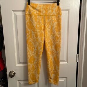 Carbon38 Snakeskin High Rise Leggings